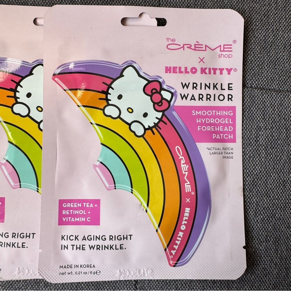 The Creme Shop x Hello Kitty Sanrio Wrinkle Warrior Smoothing Forehead Patch - Picture 3 of 4